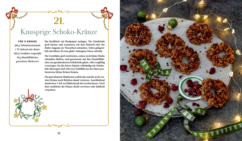24 Schokoträume bis Weihnachten. Ein kulinarischer Adventskalender