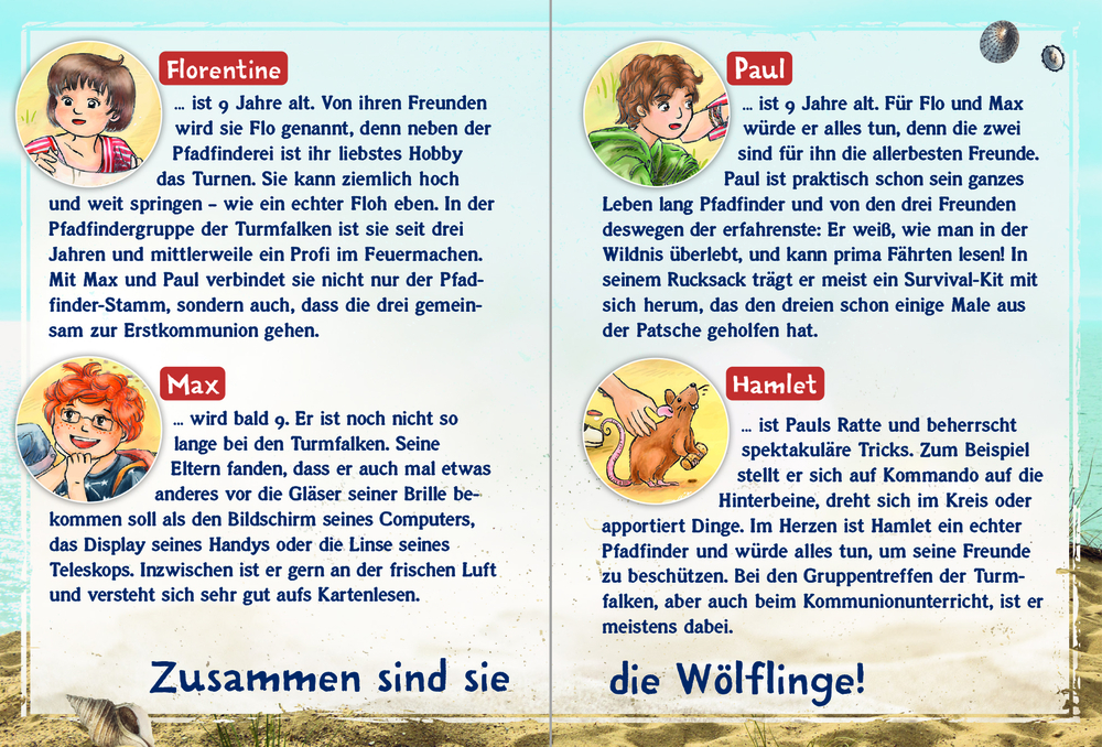Schachtelspiel: Die drei Freunde und der geheimnisvolle Schatz (Kommunion)