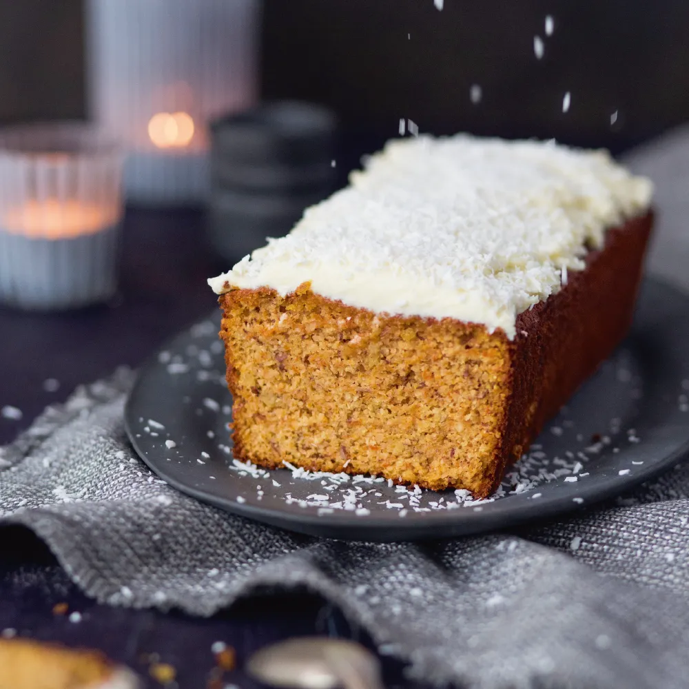 Carrot Cake mit Kokos-Frosting