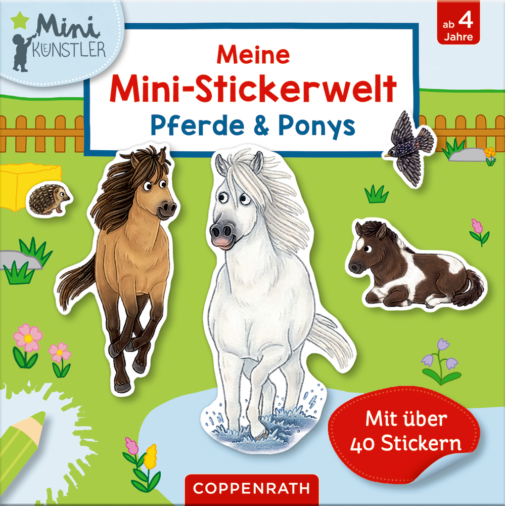 Meine Mini-Stickerwelt: Pferde & Ponys (Mini-Künstler)