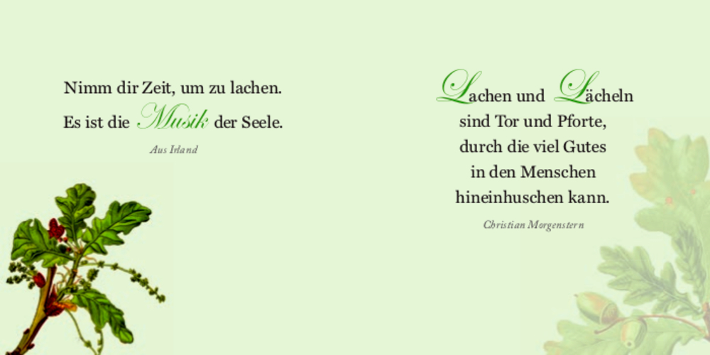 BiblioPhilia: Freude soll dich stets begleiten - Sammlung Augustina