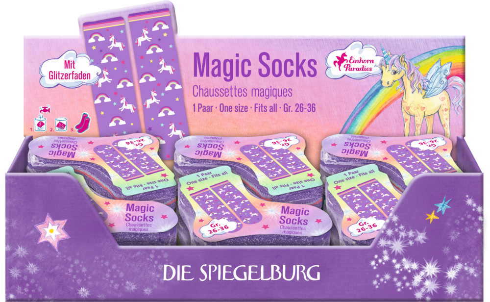 Magic Socks Einhorn-Paradies