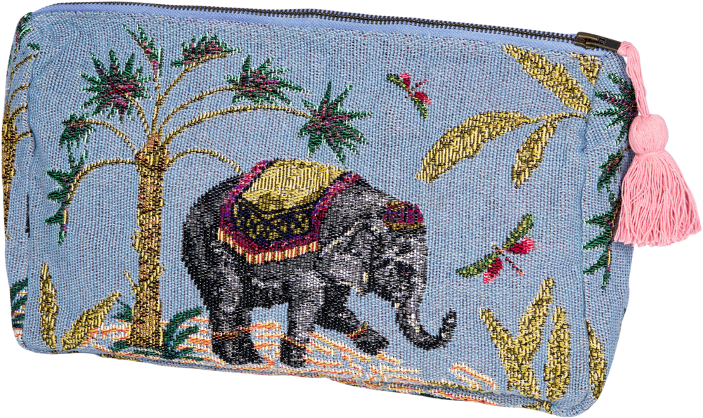 Großes Allzwecktäschchen Elefant Jaquard - Lieblingsstücke