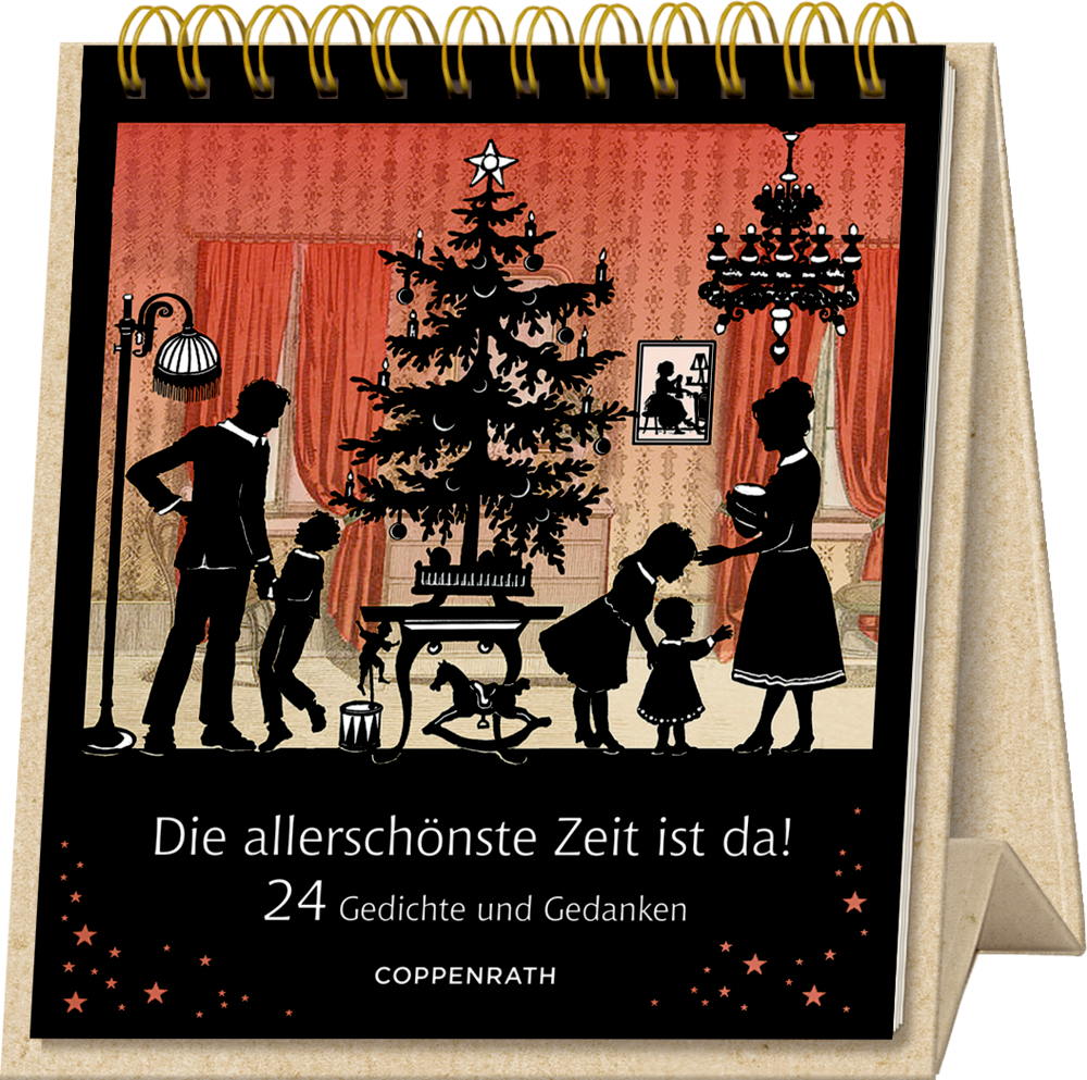 Die allerschönste Zeit ist da!, Tisch-Adventskalender (Behr)