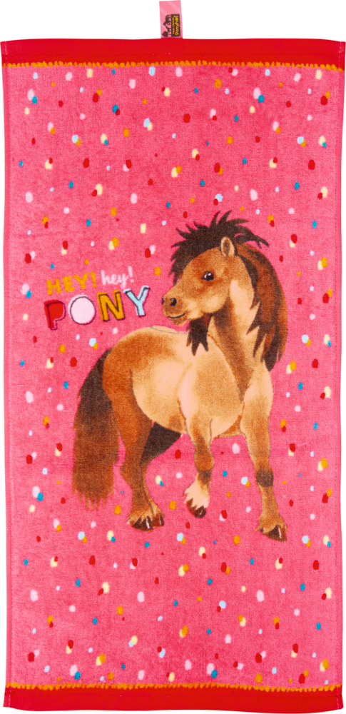 Zauberhandtuch "Hey! Pony" Mein kleiner Ponyhof