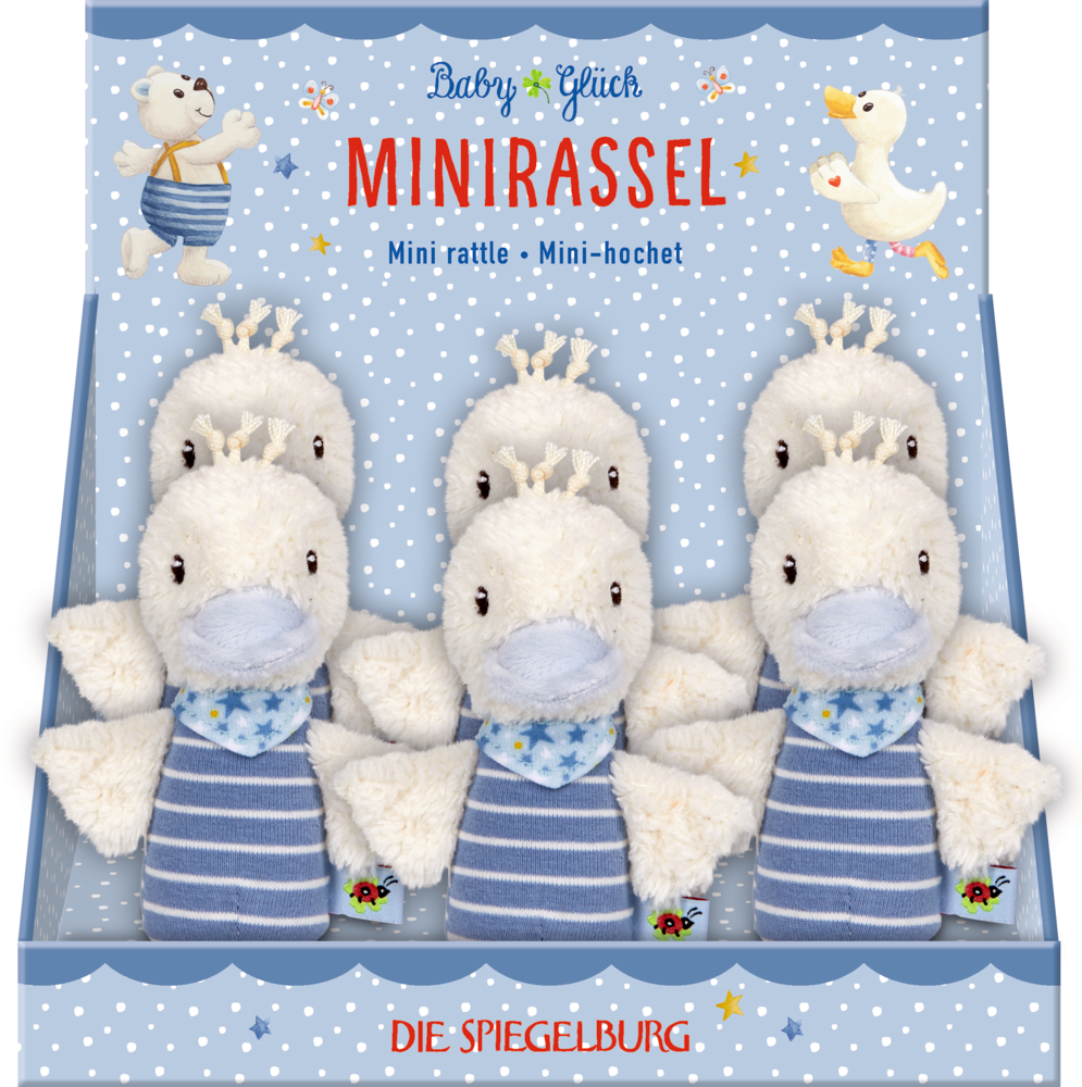 Minirassel Gans, hellblau - BabyGlück