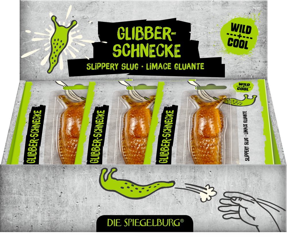 Glibber-Schnecke - Wild+Cool (orange)