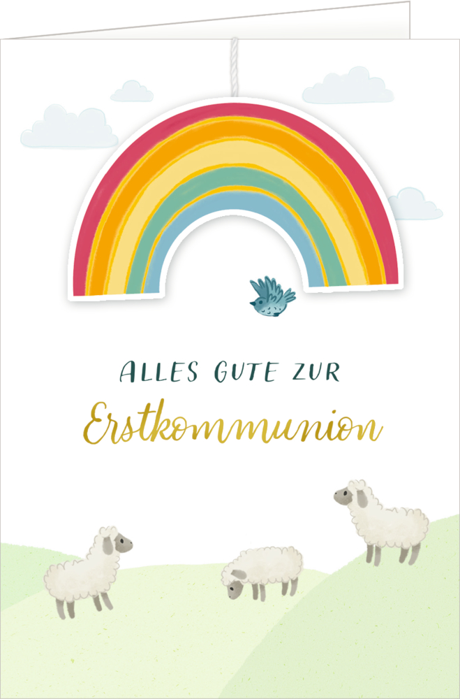 Grußkarte - Alles Gute zur Erstkommunion