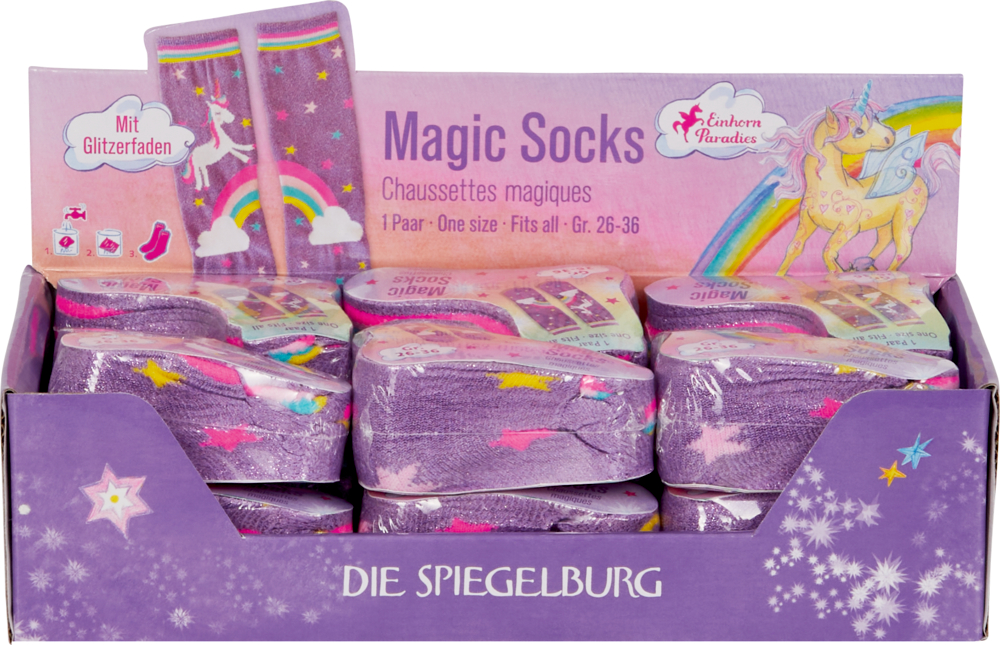 Magic Socks - Einhornparadies, one size (Gr. 26-36)