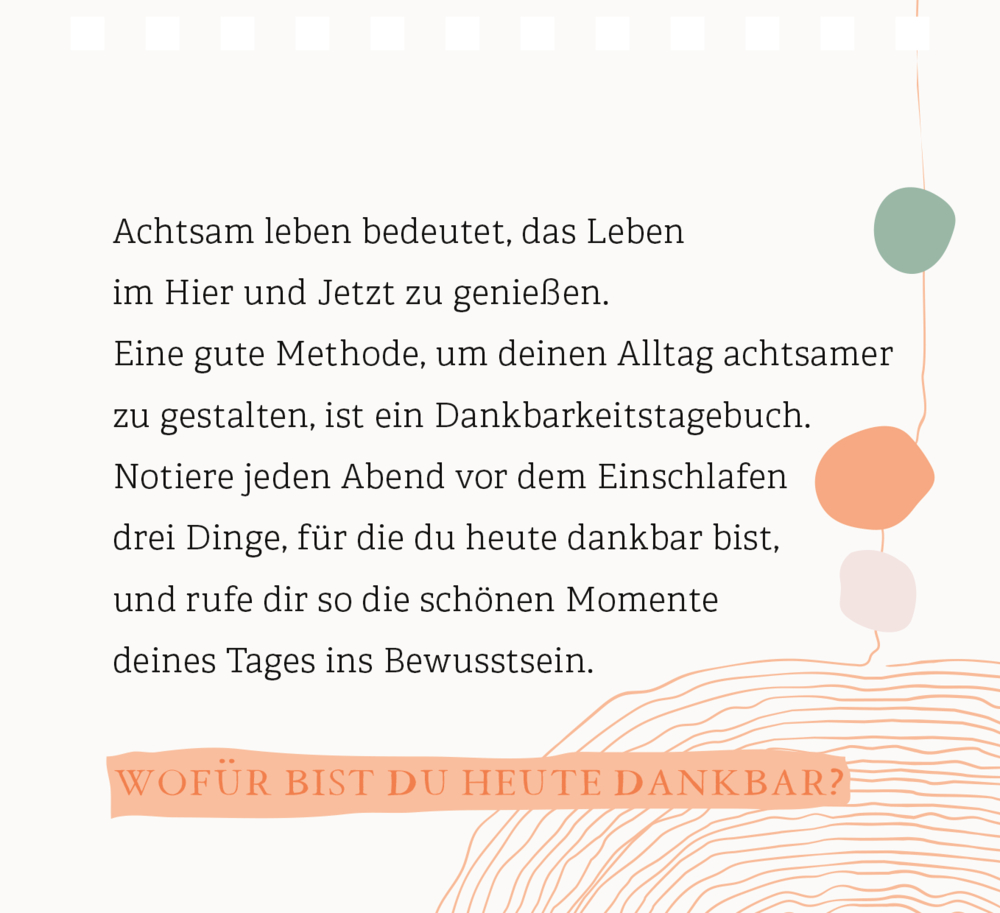 Kleines Spiralaufstellbuch: Schöne Momente für die Seele