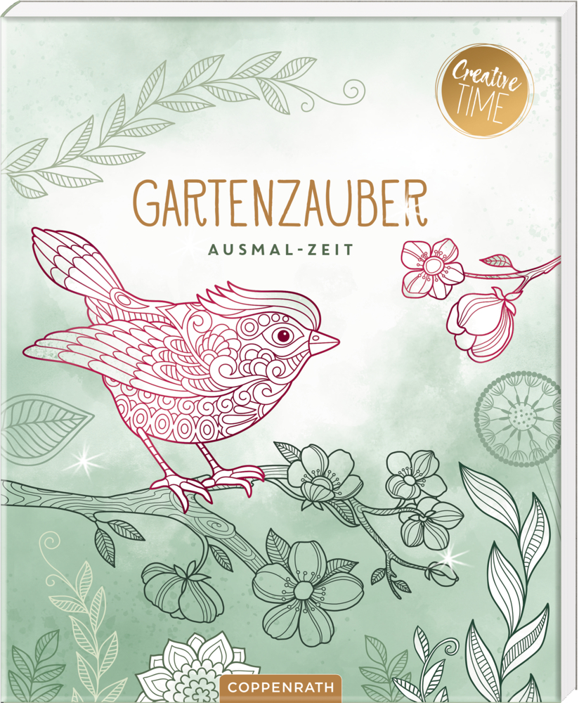 Ausmal-Zeit - Gartenzauber (Creative Time)