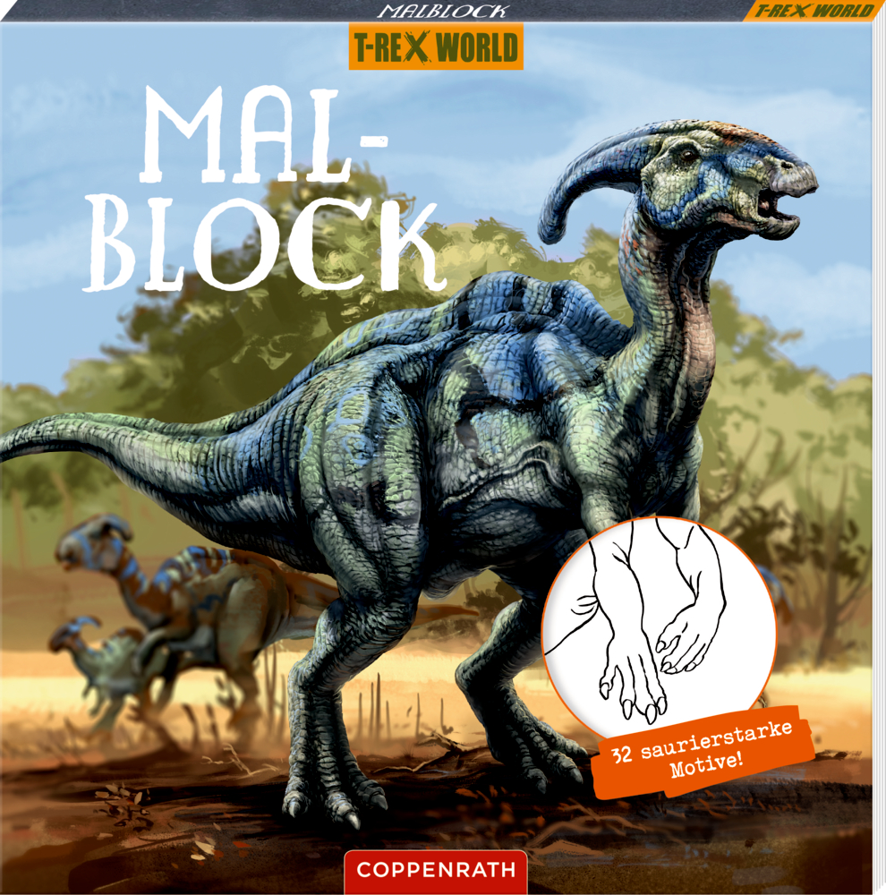 Malblock - T-Rex World Malblock - T-Rex World