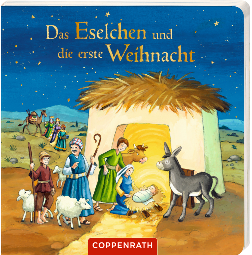Das Eselchen und die erste Weihnacht (Buch mit Plüschesel)