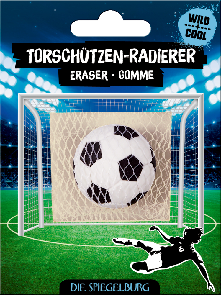 947895 TRENDHAUS Radierer Radiergummi Fussball Fußball Champion 
