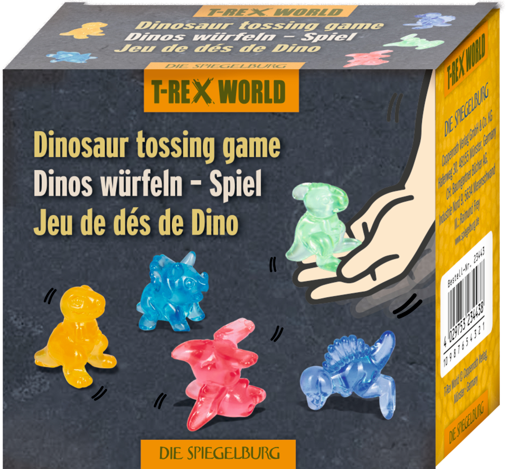 Dinos würfeln Spiel - T-Rex World