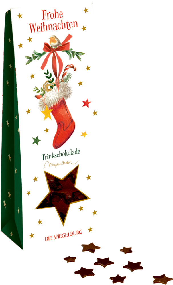 Trinkschokolade "Frohe Weihnachten" - Zauberhafte Weihnachten (M. Bastin)