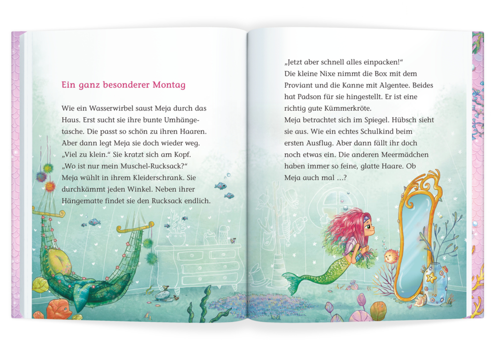 Meja Meergrün (Bd.2/Leseanfänger) - Ein blubbertoller Schulausflug