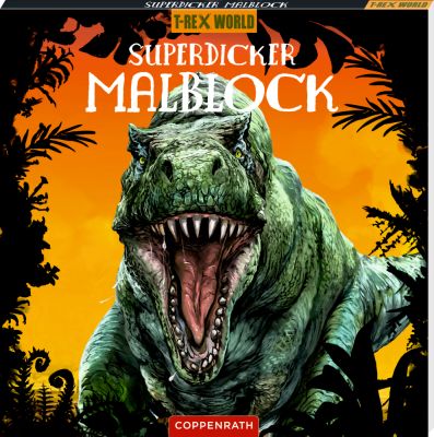 Superdicker Malblock - 70 spannende Motive! (T-Rex World) - Image 4