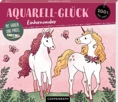 Coppenrath Aquarell-Glück Einhornzauber - Image 8