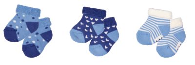 Die Spiegelburg - Babyglück - Babysöckchen Hellblau, One Size (A) - Image 5