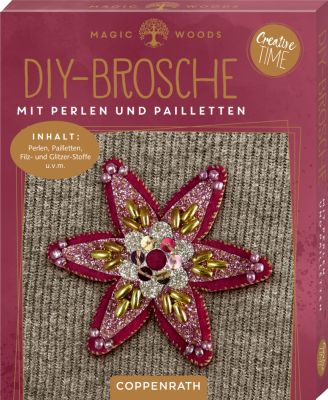Coppenrath Diy-Broschen Mit Perlen Und Pailletten - Image 7