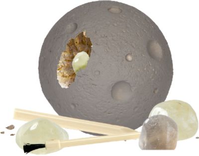 Mond, Edelstein-Ausgrabungsset Planet - Wild+Cool